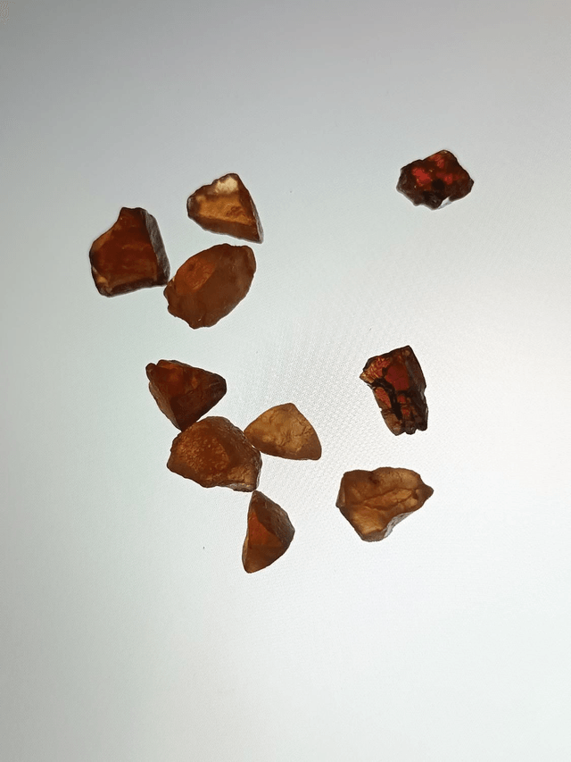 Lot Grenat Hessonite 26,165 carat